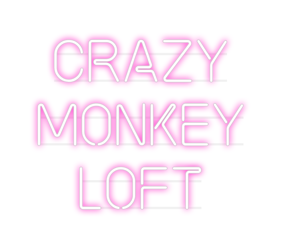 Custom Neon: CRAZY
MONKEY ...