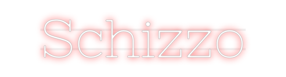 Custom Neon: Schizzo