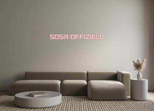 Custom Neon: SOSA OFFIZIELL