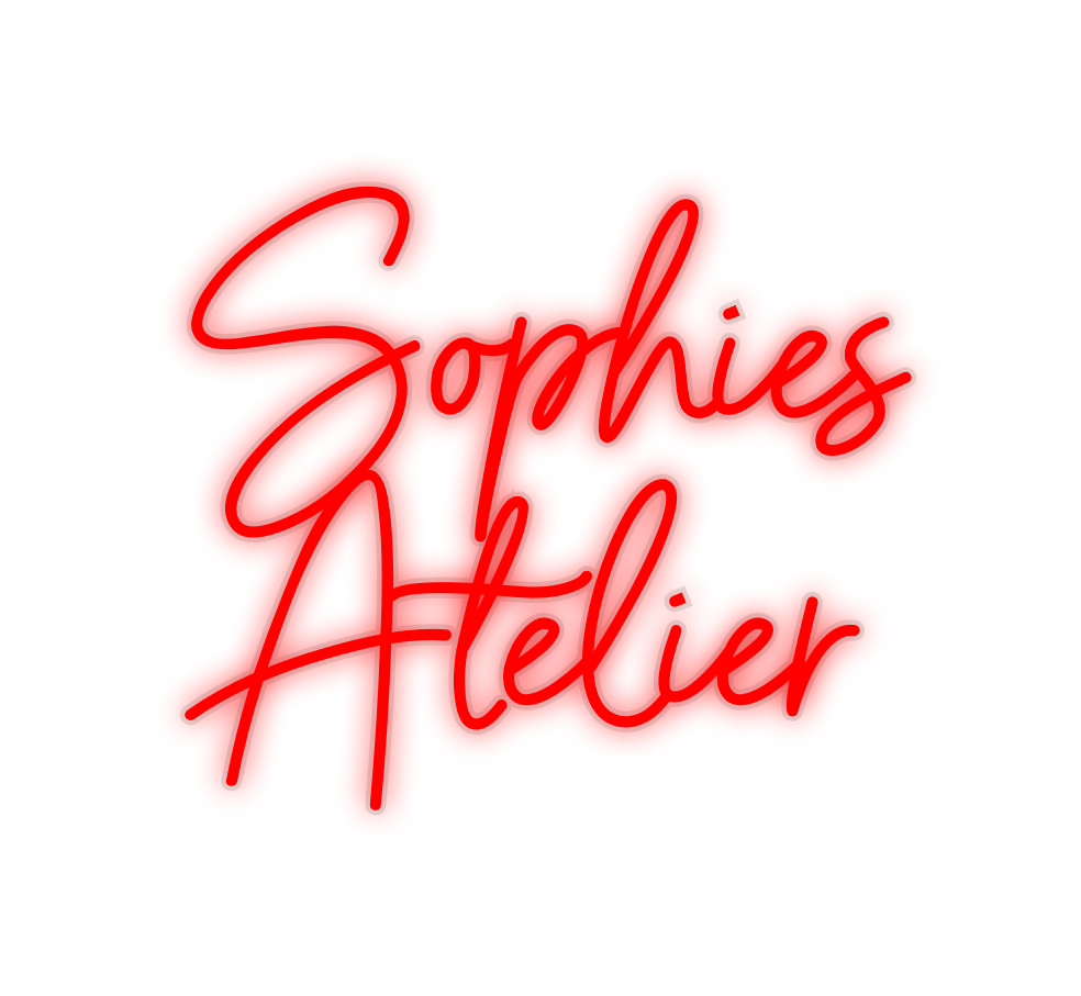 Custom Neon: Sophies
Atelier