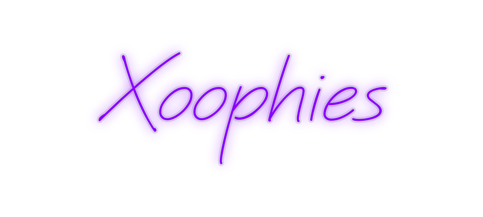 Custom Neon: Xoophies