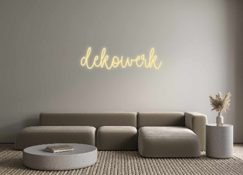 Custom Neon: dekowerk