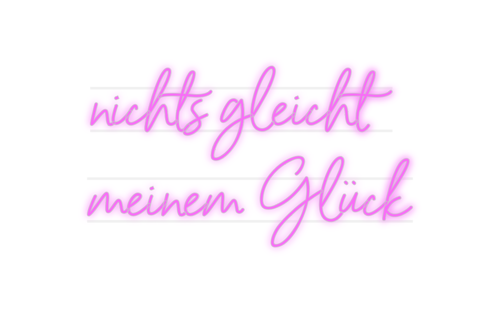 Custom Neon: nichts gleich...