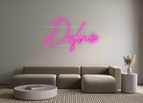 Custom Neon: Defne