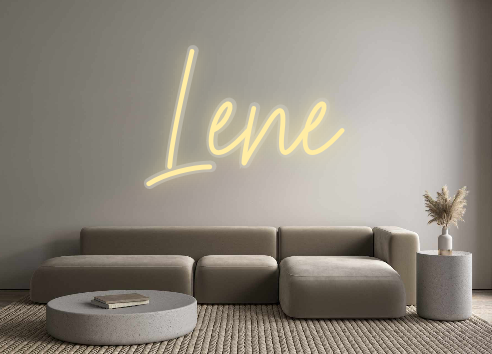 Custom Neon: Lene