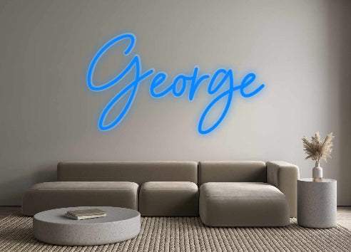 Custom Neon: George