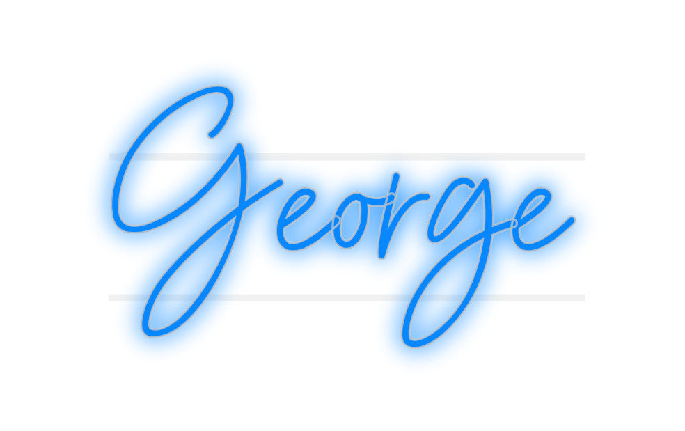 Custom Neon: George