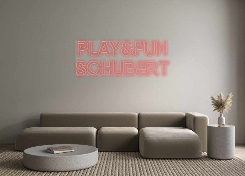 Custom Neon: PLAY&amp;FUN
 SH...