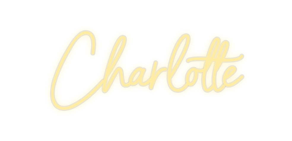 Custom Neon: Charlotte