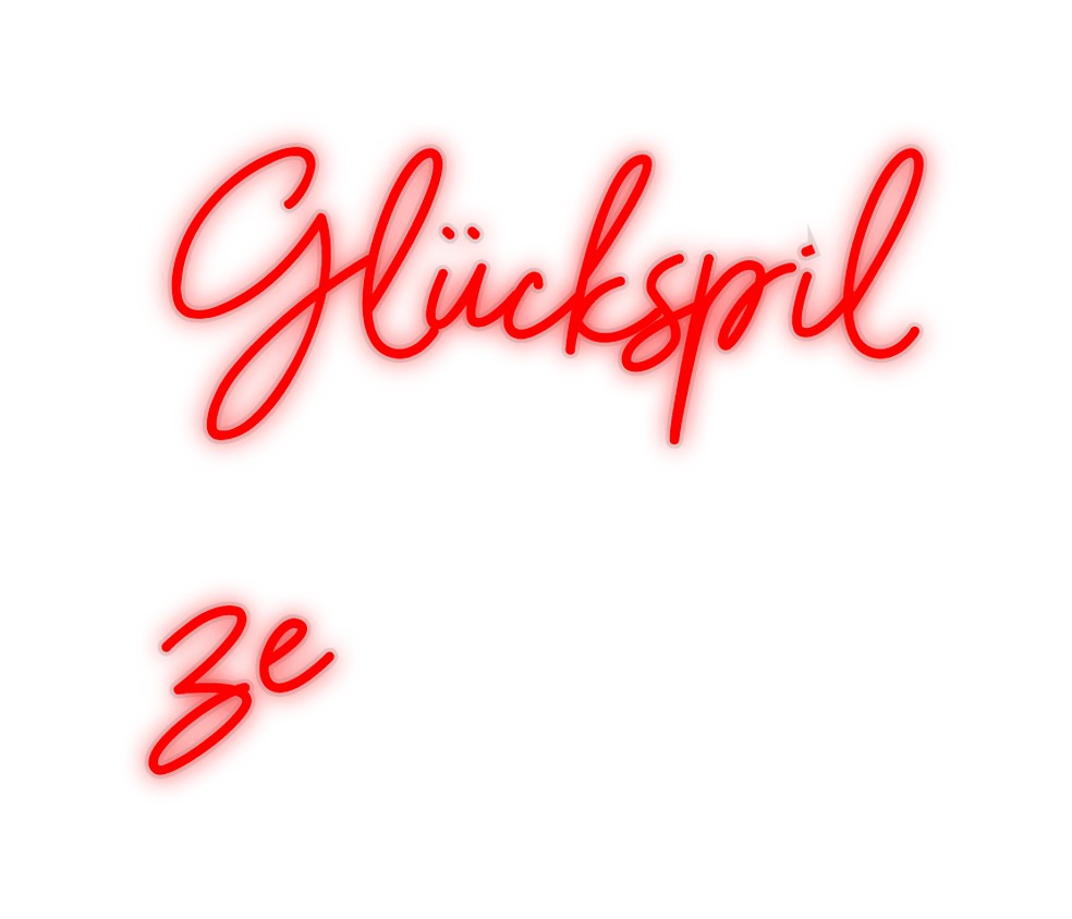 Custom Neon: Glückspil
ze