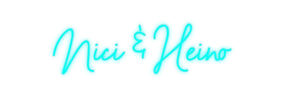 Custom Neon: Nici &amp; Heino