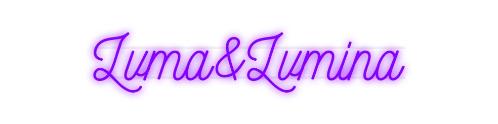 Custom Neon: Lvma&Lvmina