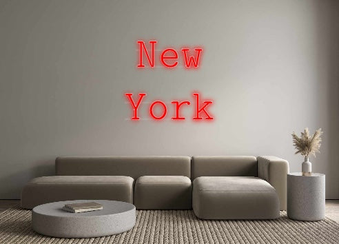 Custom Neon: New
 York