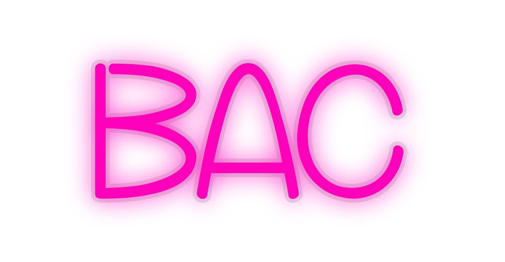 Custom Neon: BAC