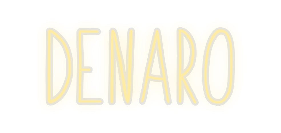 Custom Neon: DENARO