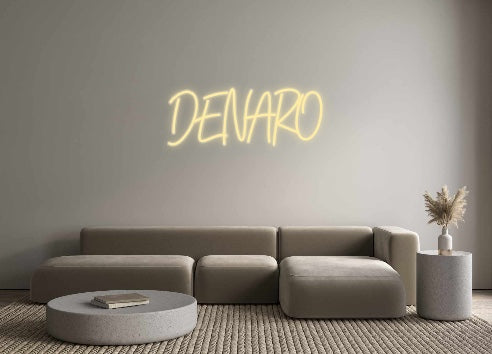 Custom Neon: DENARO