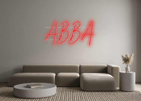 Custom Neon: ABBA