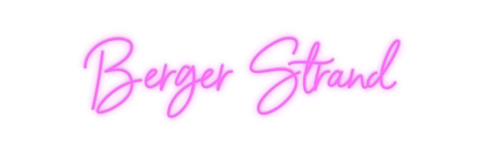 Custom Neon: Berger Beach