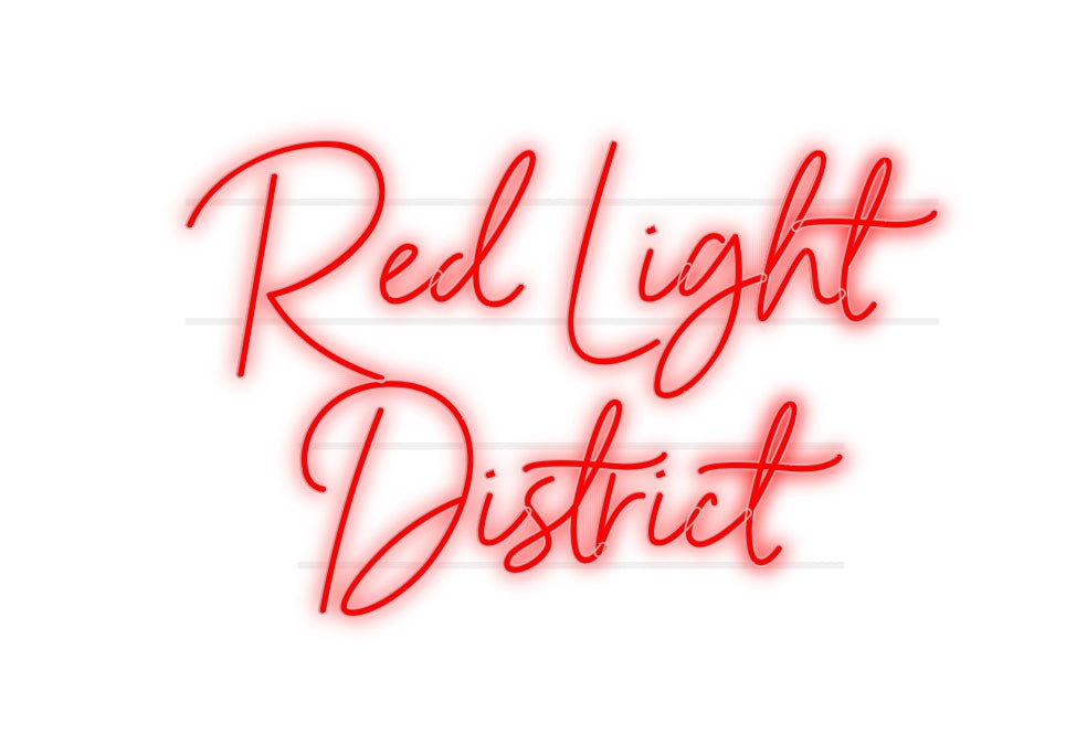 Custom Neon: Red Light 
D...