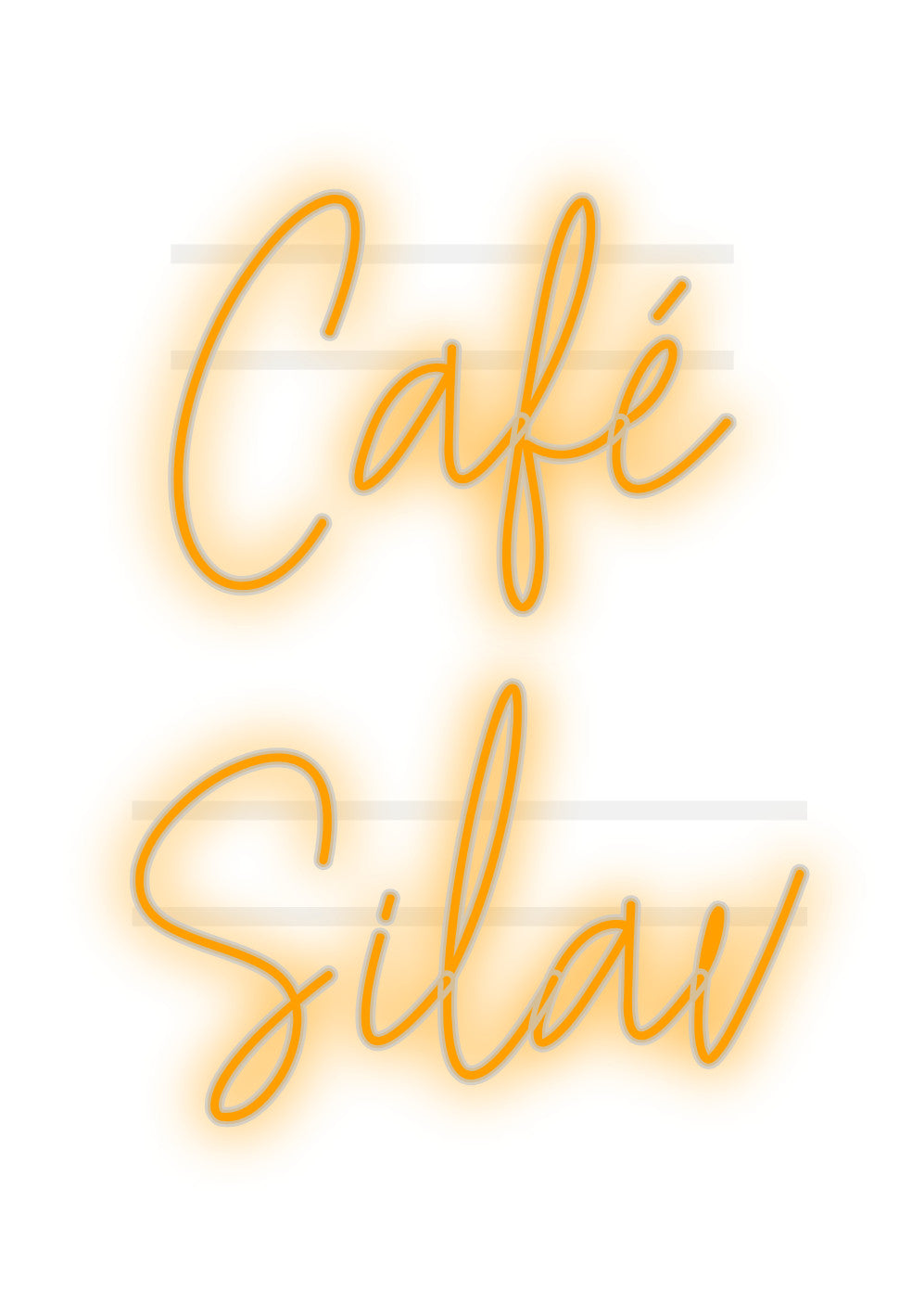 Custom Neon: Café 
Silav