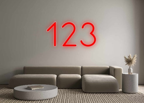 Custom Neon: 123