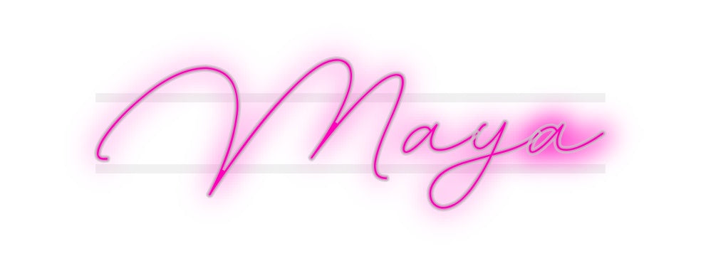 Custom Neon: Maya