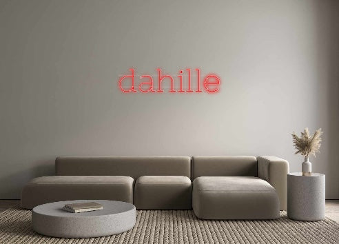 Custom Neon: dahille