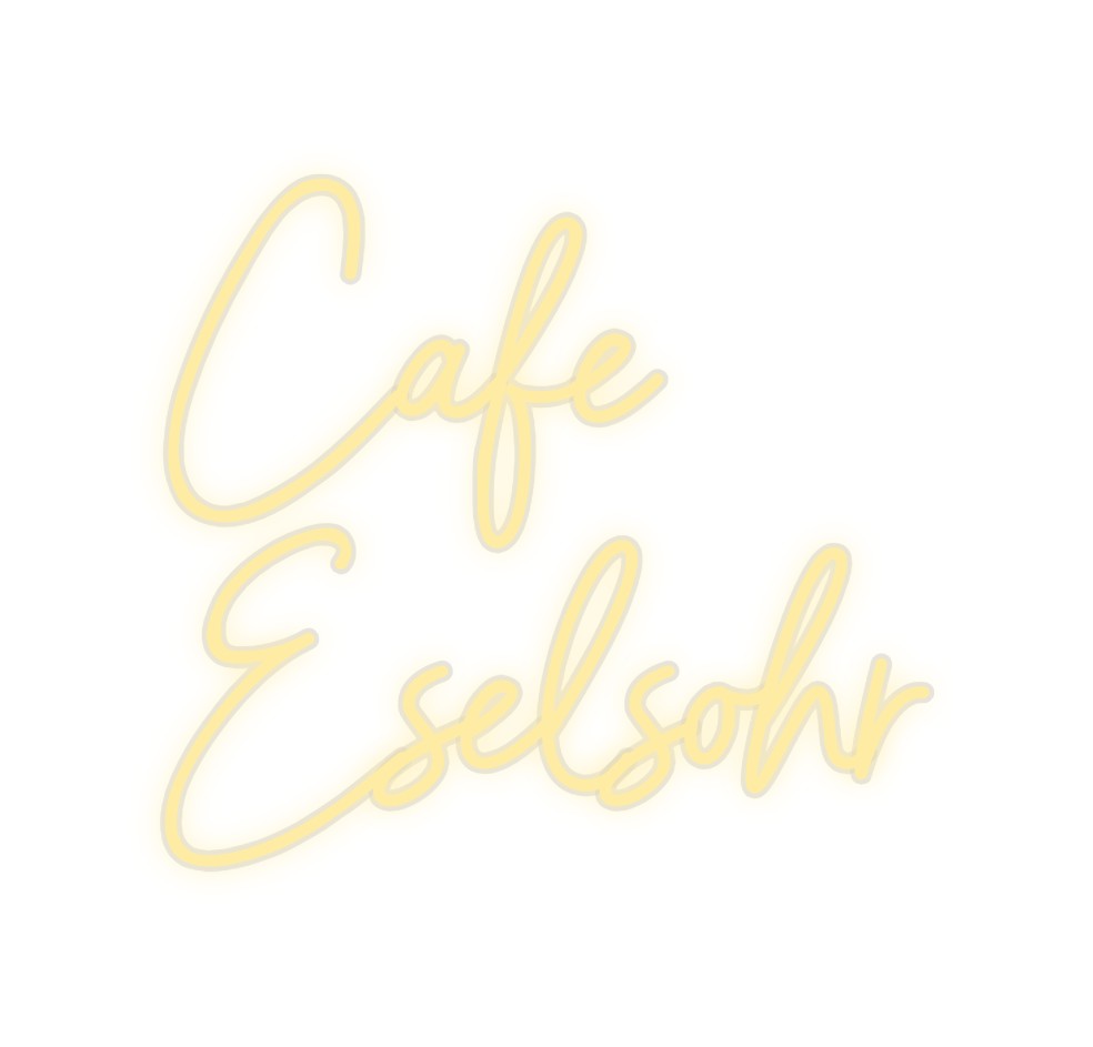 Custom Neon: Café
Eselsohr