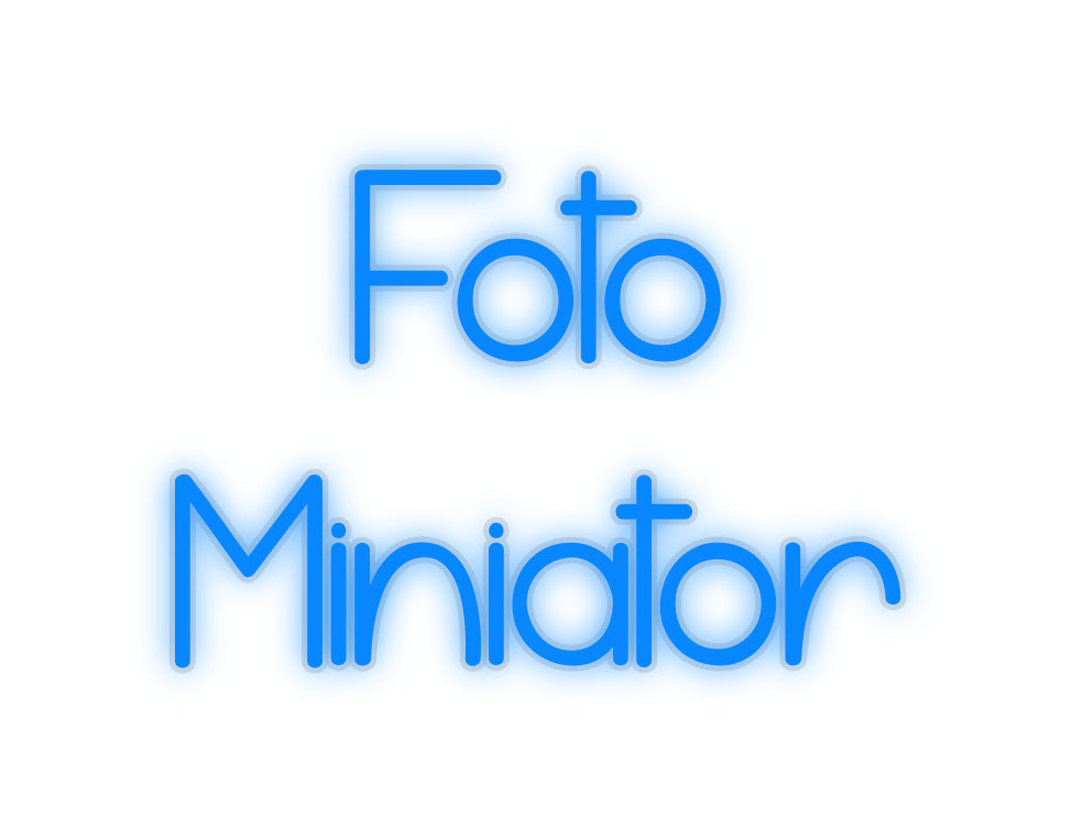 Custom Neon: Photo
 Miniaturer