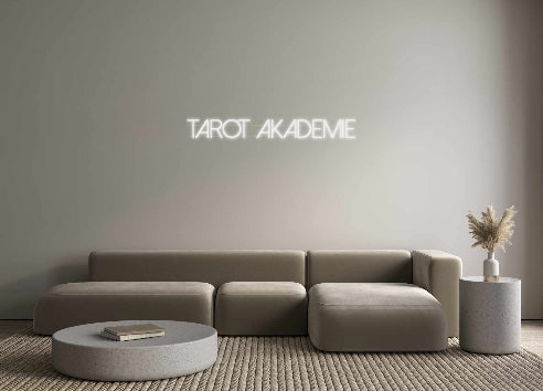 Custom Neon: tarot akademie