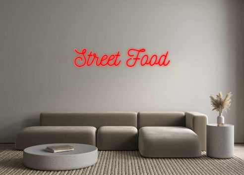 Custom Neon: Street Food