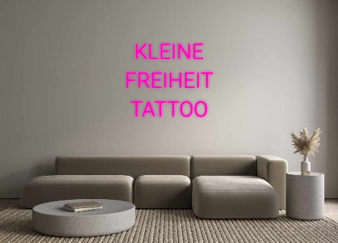 Custom Neon: KLEINE
FREIH...