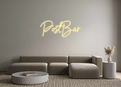 Custom Neon: PostBar