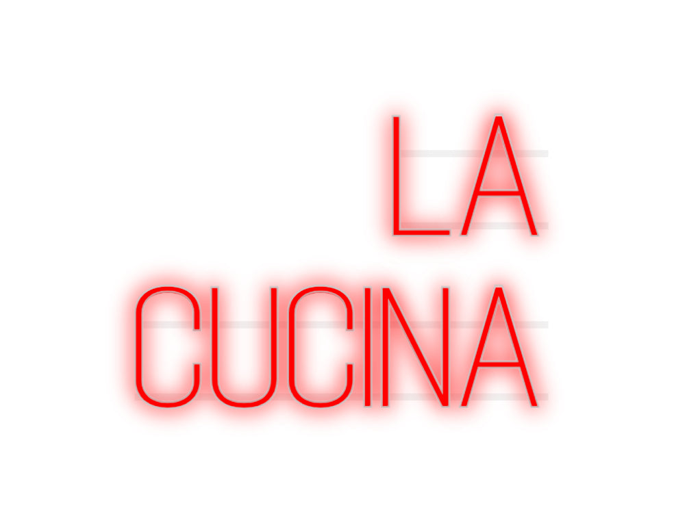 Custom Neon: LA
CUCINA