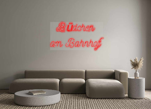 Custom Neon: Büdchen 
am ...