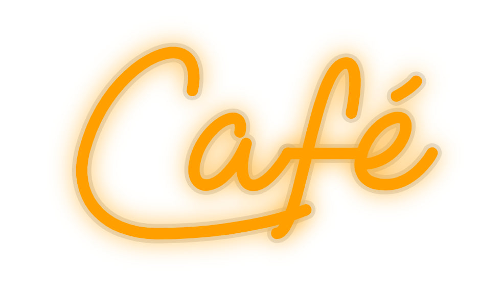 Custom Neon: Café