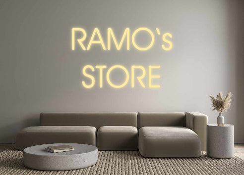 Custom Neon: RAMO’s
 STORE