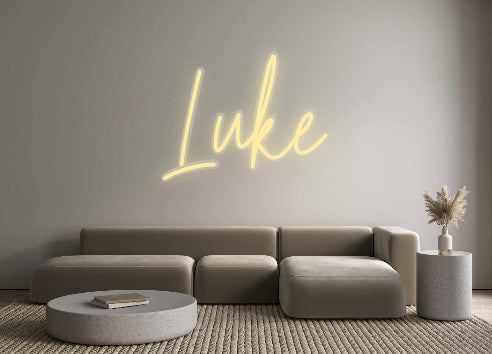 Custom Neon: Luke