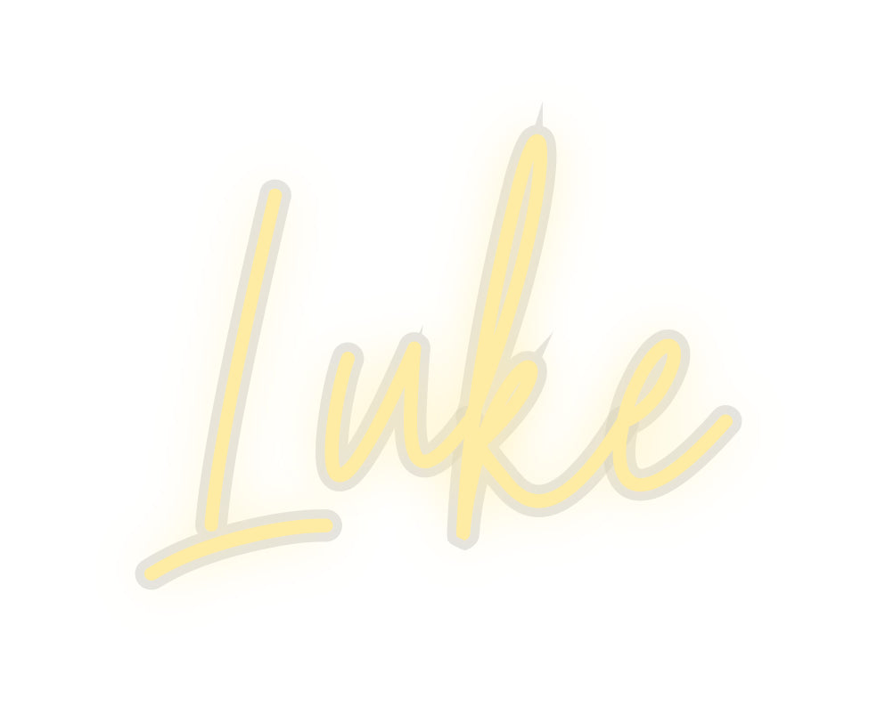 Custom Neon: Luke