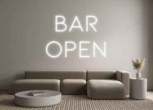 Custom Neon: Bar
 open