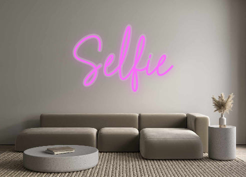 Custom Neon: Selfie