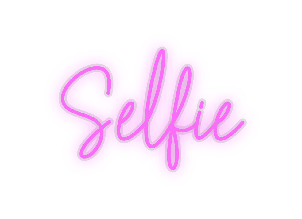 Custom Neon: Selfie