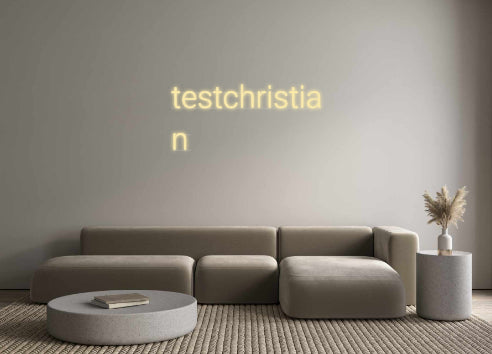 Custom Neon: testchristia
n