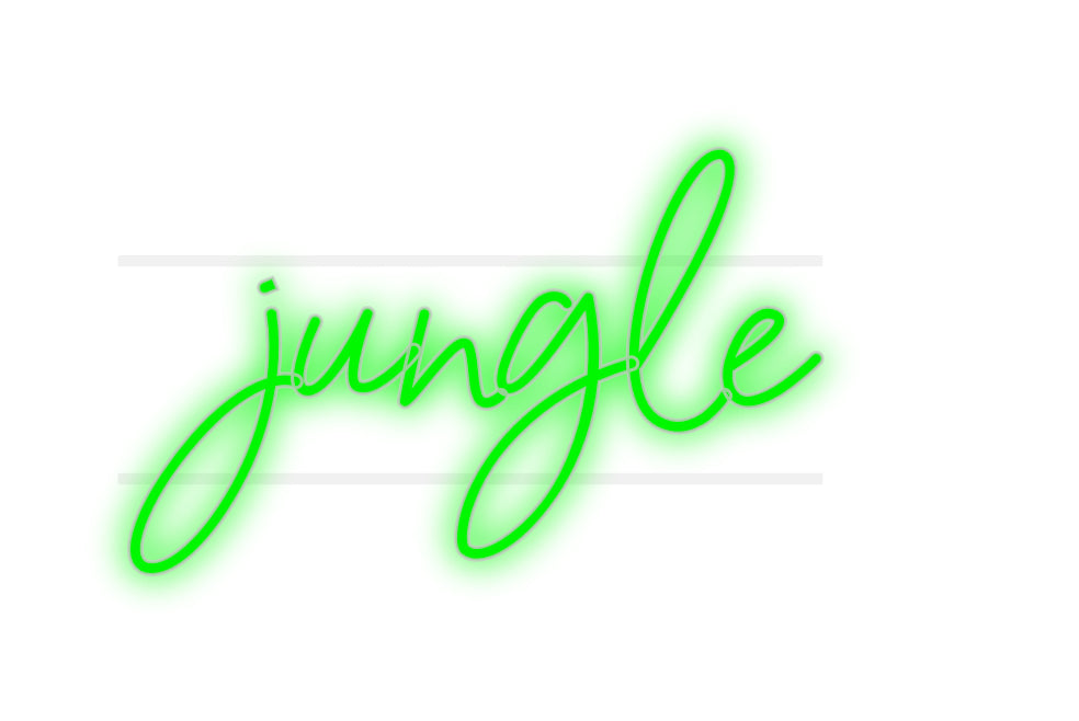 Custom Neon: jungle