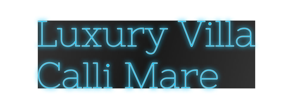 Custom Neon: 
Luxury Vill...