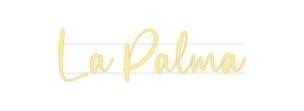 Custom Neon: La Palma