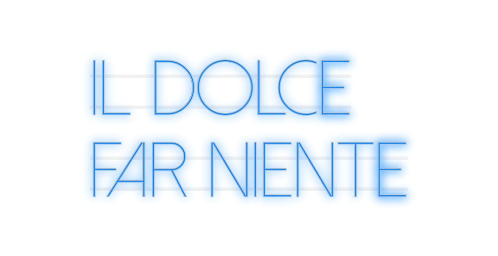 Custom Neon: il dolce 
fa...