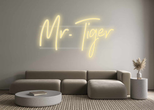 Custom Neon: Mr. Tiger