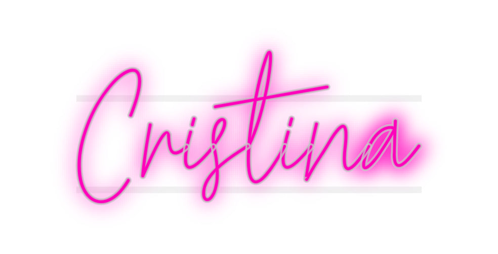 Custom Neon: Cristina