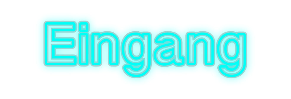 Custom Neon: Eingang